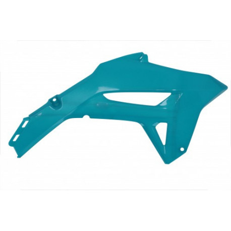 RADIATOR SCOOPS HONDA CRF450 21-23 + CRF250 22-23 - METALLIC TURQUOISE