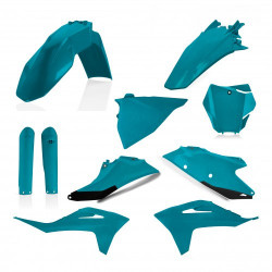 Full Kit Plastique GasGas EX300 21-23 + EXF250/350/450 + MC125 + MCF250/450 21-23 - Turquoise Métallique