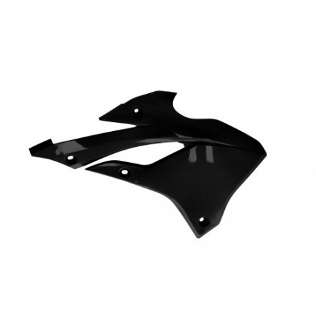 RADIATOR SCOOPS KAWASAKI KX 85 22-23 - BLACK