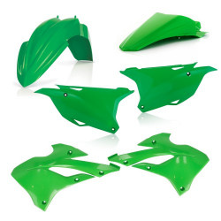 PLASTIC KIT KAWASAKI KX 85 22-23 - GREEN