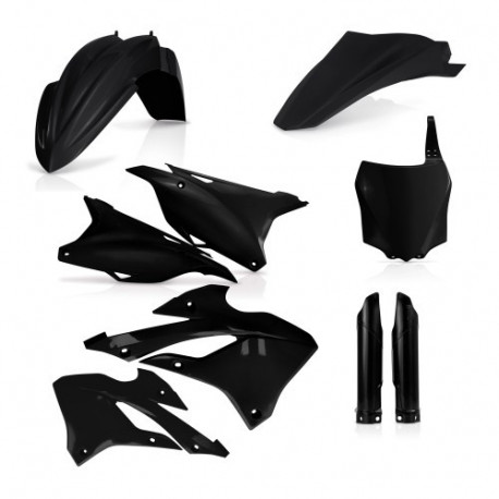 Full Kit Plastique Kawasaki KX 85 22-23 - Noir