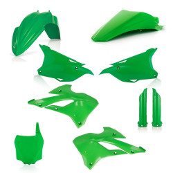 FULL PLASTIC KIT KAWASAKI KX 85 22-23 - GREEN