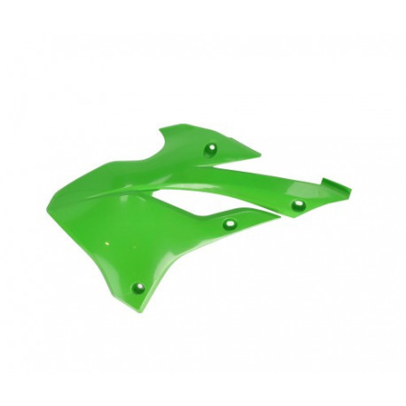 RADIATOR SCOOPS KAWASAKI KX 85 22-23 - GREEN