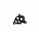 ACERBIS DISC COVER MOUNTING KIT SUZUKI RMZ250 04-06 + KAWASAKI KXF250 04-05 + SHERCO 18-23 - BLACK