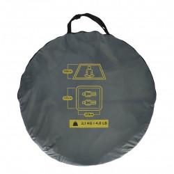 PADDOCK TENT WITH AUTOMATIC OPENING - YELLOW/BLACK