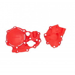 X-POWER KIT ENGINE PROTECTION HONDA CRF250 + CRF250/300RX 22-23 - RED
