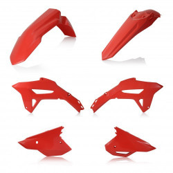 Kit Plastique Honda CRF450 21-23 + CRF250 22-23 - Rouge