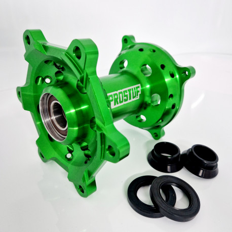 Rear Hub - Kawasaki 125-250 KX 03-08 + 250-450 KXF 06-24 - Green