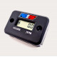 Hour Meter With Wire - Black