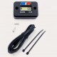 Hour Meter With Wire - Black