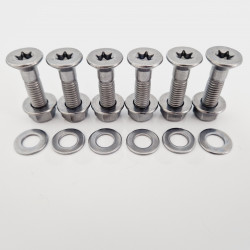 Kit Sprocket Screws x6 (Torx) - M8x26mm - European bikes