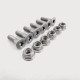 Kit Sprocket Screws x6 (Torx) - M8x30mm - Japanese bikes
