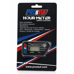 PROSTUF Wireless Hour Meter - Black