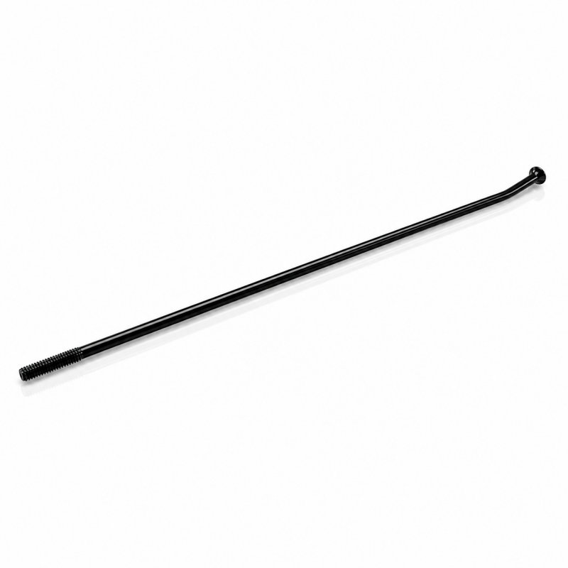  Stainless steel spoke (unity) - 8G - 170 mm x 4 mm - Black