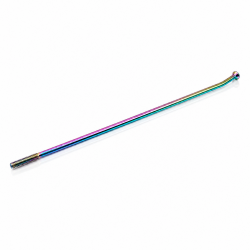 Stainless steel spoke (unity) - 8G - 196 mm x 4 mm - Rainbow