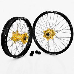 Paire de roues MX FUSION - Excel ONE - Suzuki 125 RM 96-07 + 250 RM 96-08 + 250 RMZ 01-06 - Personnalisable