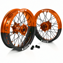 Paire de roues Supermotard PROSTUF - KTM - Personnalisable