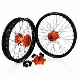 FUSION Enduro Wheelset - Excel Takasago - KTM 690 Enduro R & 690 SMC - 21x1.85 & 18x2.50 - Customizable