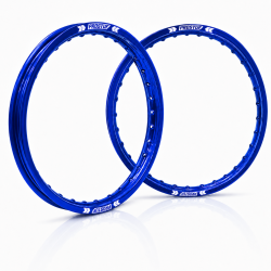 PROSTUF front rim + rear rim - 21 x 1.60 - 19 x 2.15 - Blue