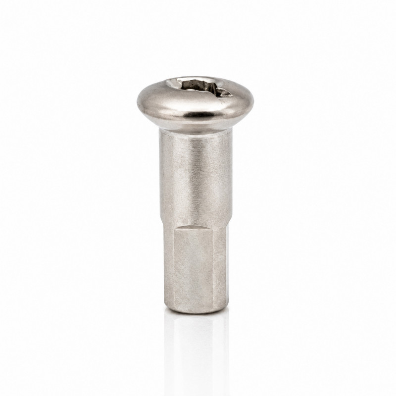 PROSTUF Brass Nipple - 4 mm / 8G - unit - Silver