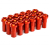 Pack écrous Rayons PROSTUF - Aluminium - 3.2 mm / 10G (pack x32) - Roue avant - Orange