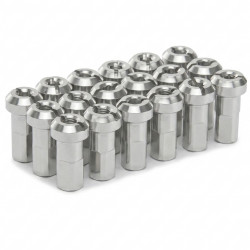 PROSTUF Brass Nipples pack 4 mm / 8G (pack x36) - Silver