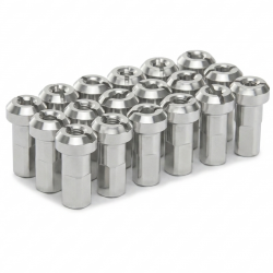 PROSTUF Brass Nipples pack 3.5 mm / 9G (pack x32) - Silver