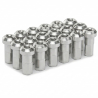 Pack écrous Rayons PROSTUF - Laiton - 3.2 mm / 10G (pack x32) - Roue avant - Gris