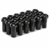 PROSTUF Aluminum Nipples pack 4 mm / 8G (pack x36) - Black