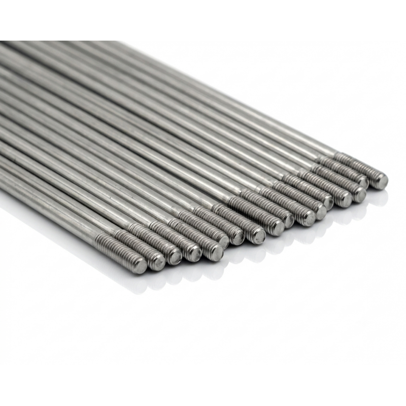 PROSTUF TM Rear stainless steel spoke pack - Motocross wheel 19x2.15 (pack x36) - Silver