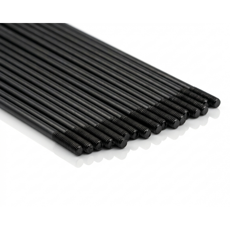 Pack rayons inox arrière PROSTUF - Surron Ultra Bee - 4 mm / 8G - Motocross 19x2,15 (pack x36) - Noir