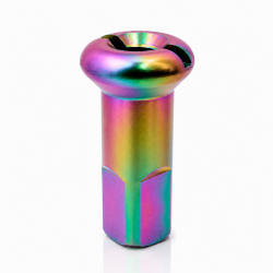 PROSTUF Aluminum Nipple - 4 mm / 8G - unit - Rainbow
