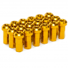 Pack écrous Rayons PROSTUF - Aluminium - 3.2 mm / 10G (pack x32) - Roue avant - Or
