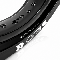 PROSTUF rear rim - 17 x 5.00 - Black