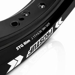 PROSTUF front rim - 17 x 3.50 - Black