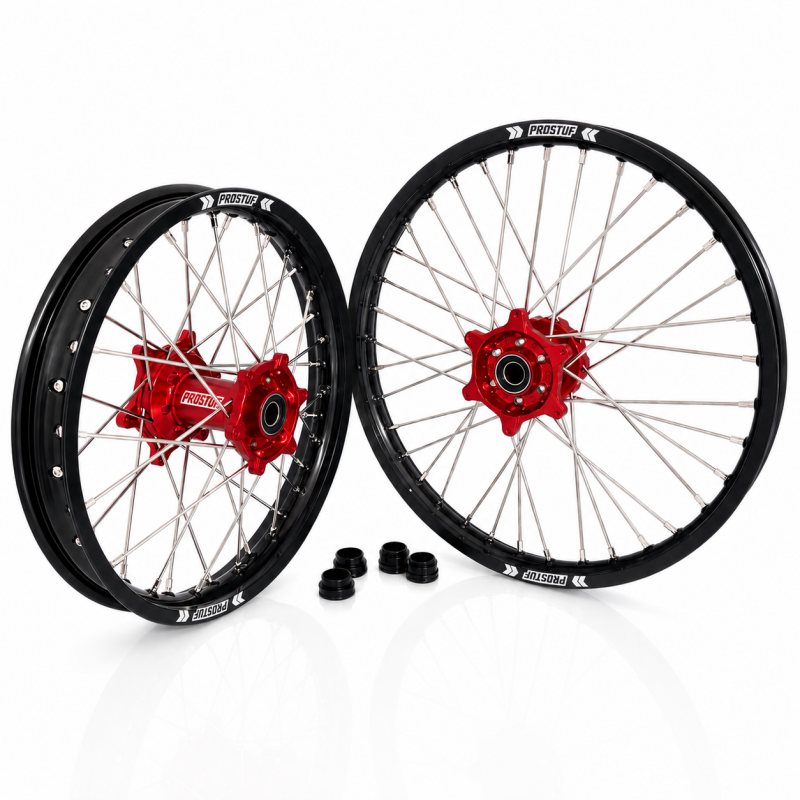 Paire de roues PROSTUF - Surron MX Ultra Bee - 21/18x2.15 - Personnalisable