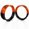 Jante avant + arrière PROSTUF - 17x3.50 & 17x4.50 - Orange/Noir
